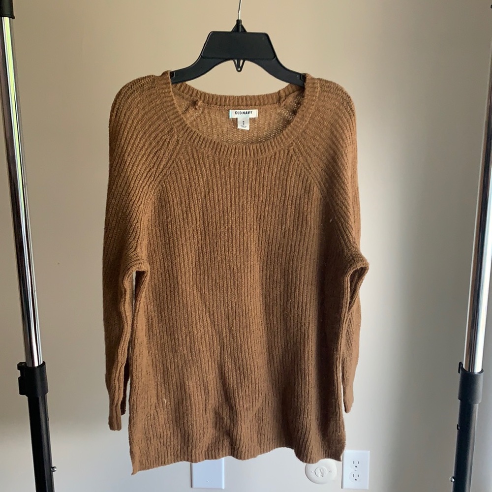 “Caramel” knit sweater